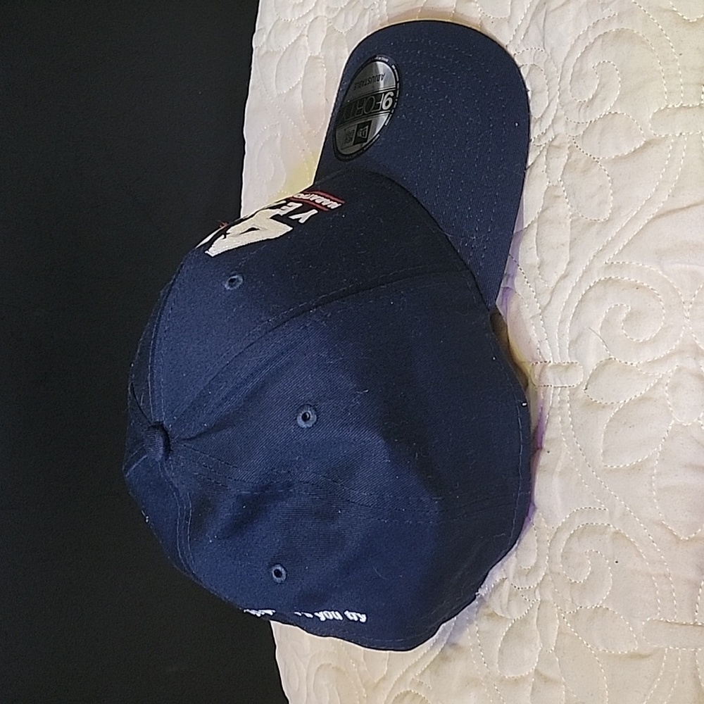 New Era Navy Terry Fix 40 Years Marathon of Hope Cap NWOT - Picture 3 of 5